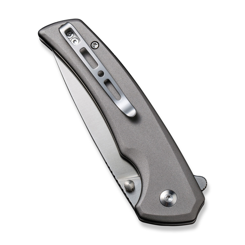 Ніж складаний туристичний Sencut Serene, (8.8 см) D2 / Aluminum сірий
