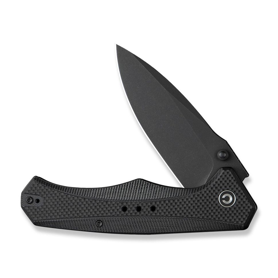 Нож складной туристический Civivi Photonix, (9.4 см) 14C28N / G10 черный