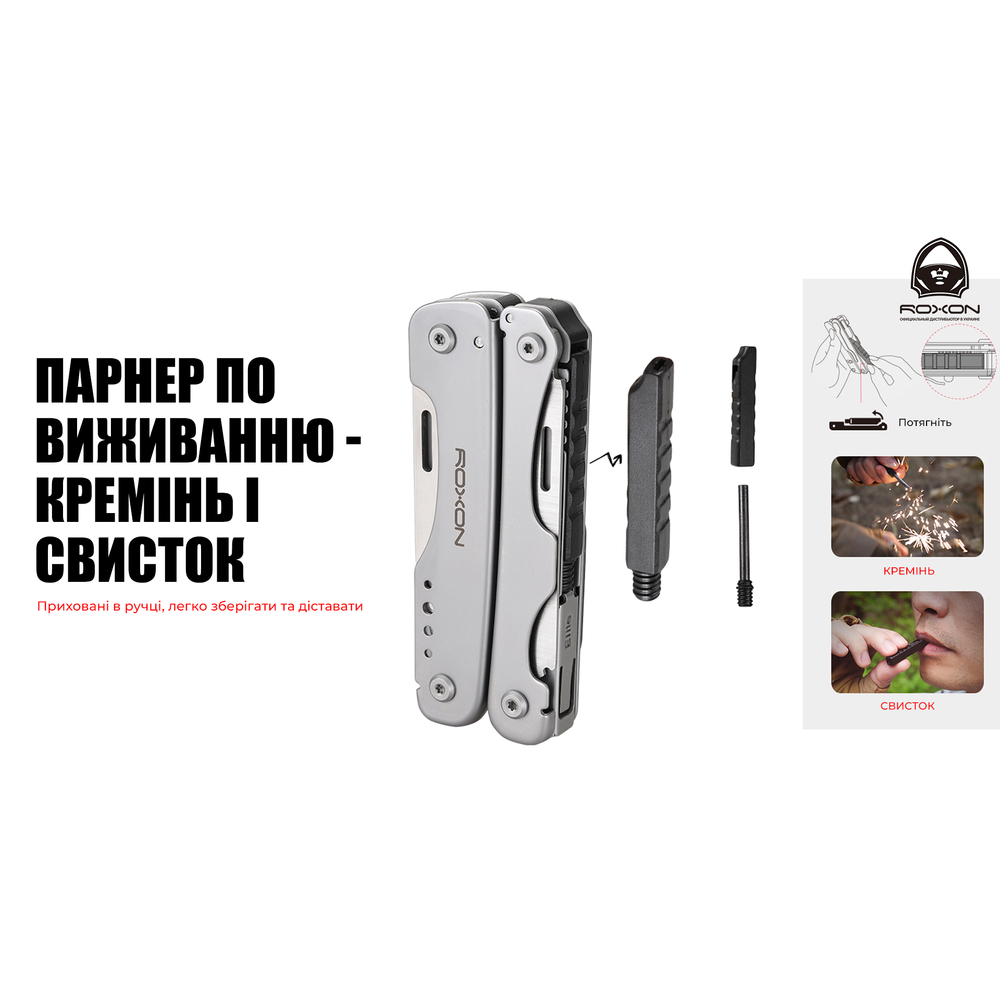 Мультитул Roxon Flash S803E (20 в 1), фото 14
