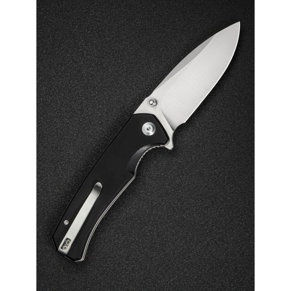 Нож складной туристический Sencut Skarnax, (9.6 см) 9Cr18MoV / G10 черный