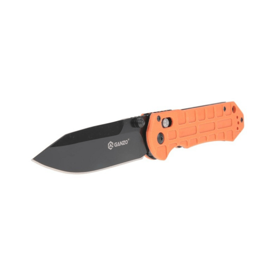 Нож складной туристический Ganzo G7453P (9 см) 440С / G10 оранжевый