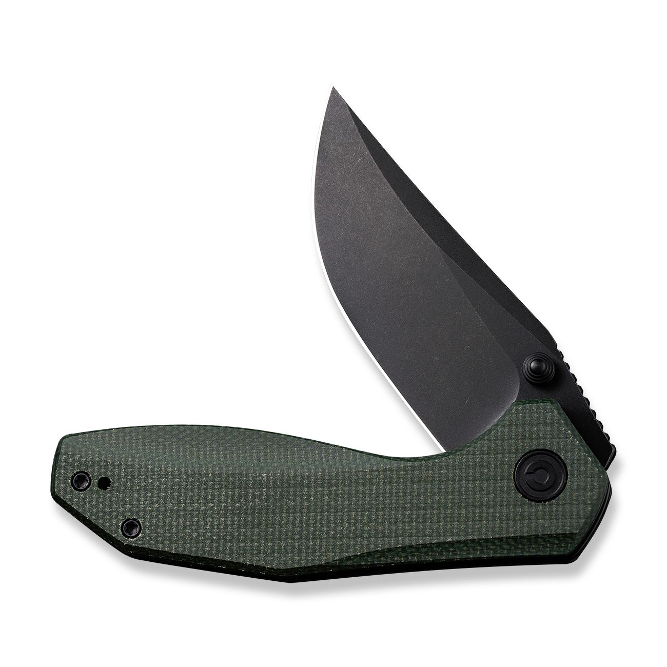 Ніж складаний кишеньковий Civivi ODD 22, (7.5 см) 14C28N / Micarta зелений