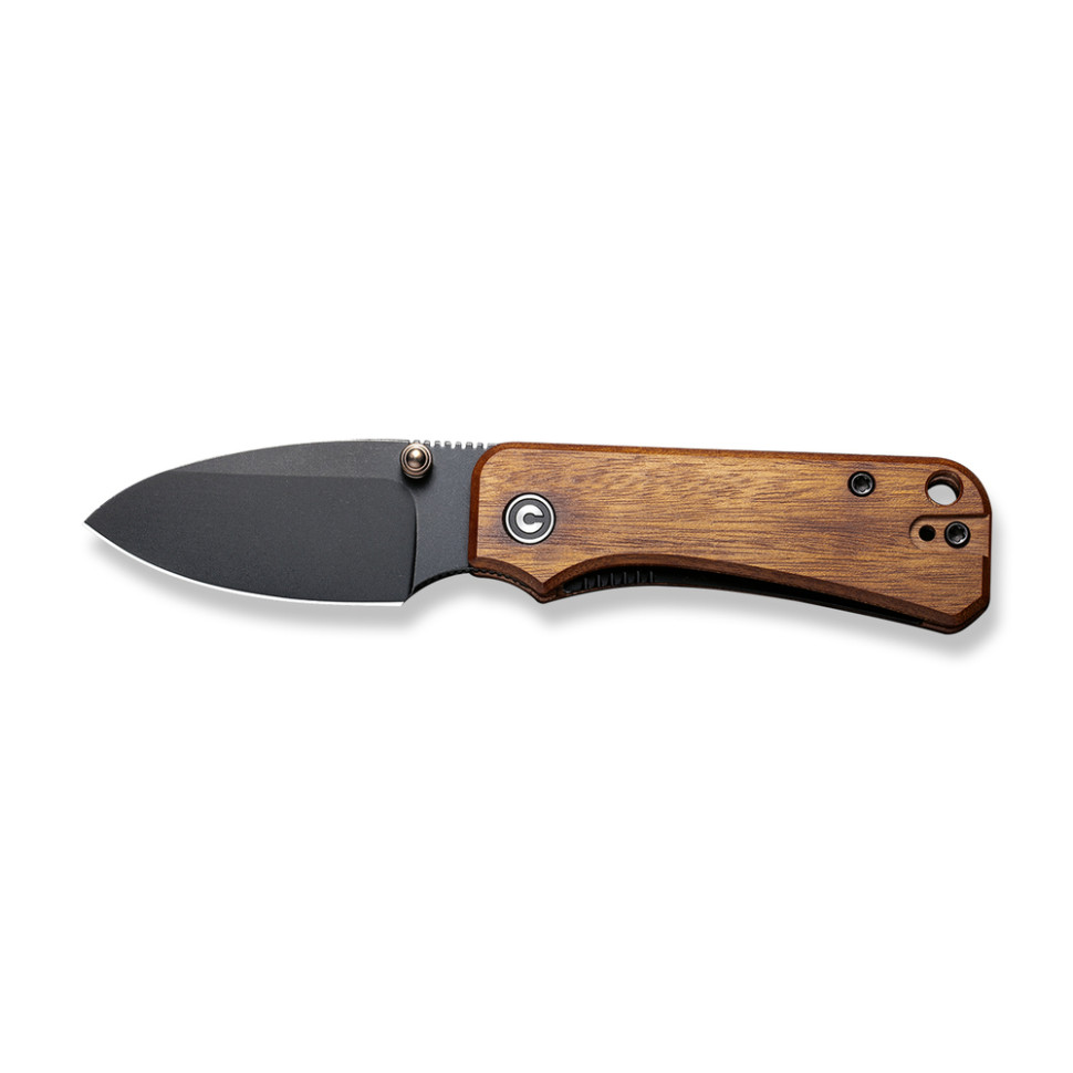 Ніж складаний кишеньковий Civivi Baby Banter, (5.9 см) Nitro-V / Guibourtia Wood