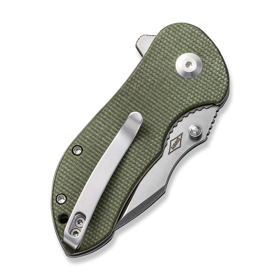 Нож складной карманный Civivi Gordo, (6.4 см) D2 / Micarta оливковый