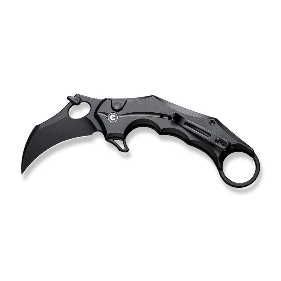 Нож складной карманный Civivi Incisor II, (5.1 см) Nitro-V / Aluminum черный