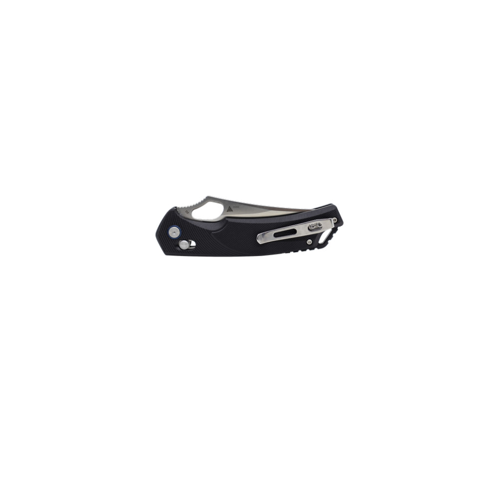 Ніж складаний туристичний SRM Retriever 9202 (9 см) D2 / G10 чорний, фото 4