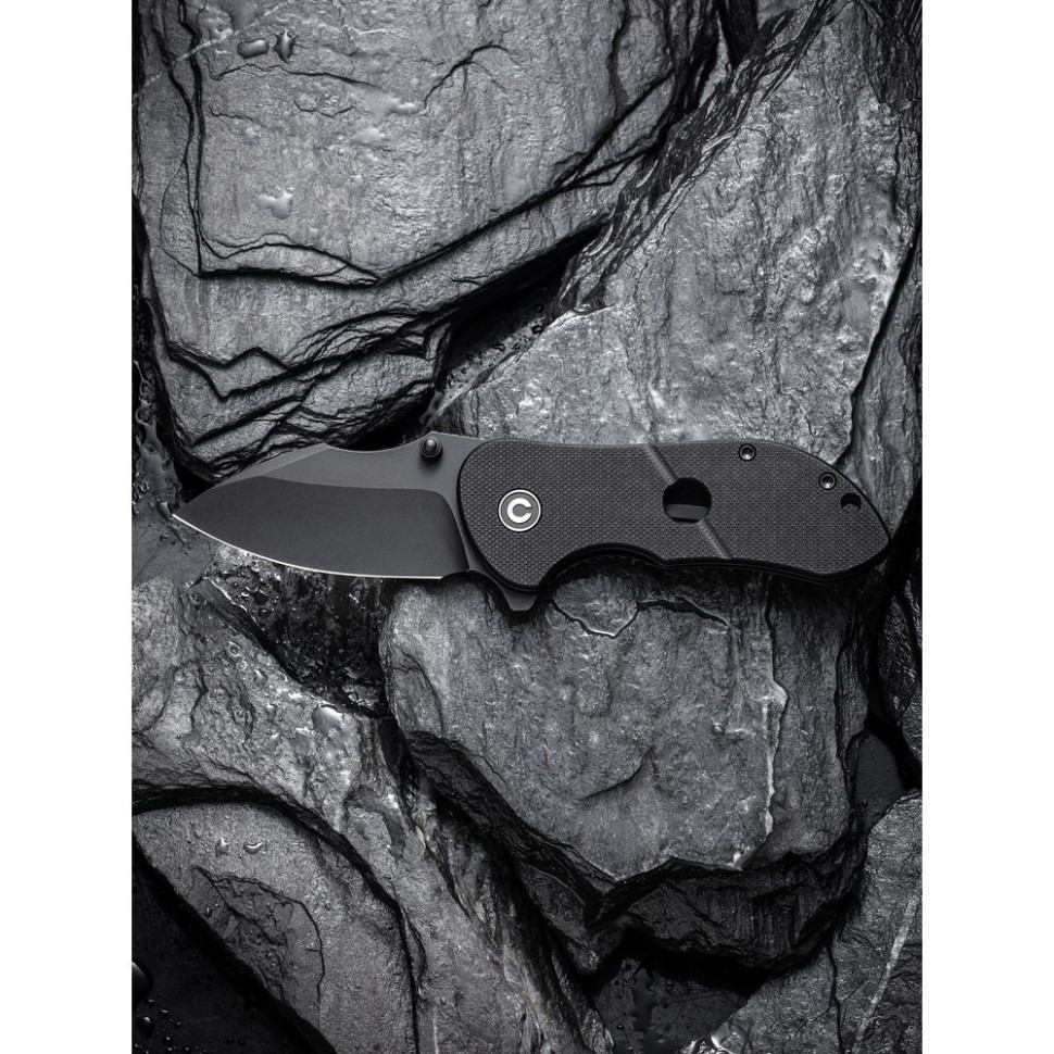 Ніж складаний кишеньковий Civivi Gordo, (6.4 см) D2 / G10 чорний