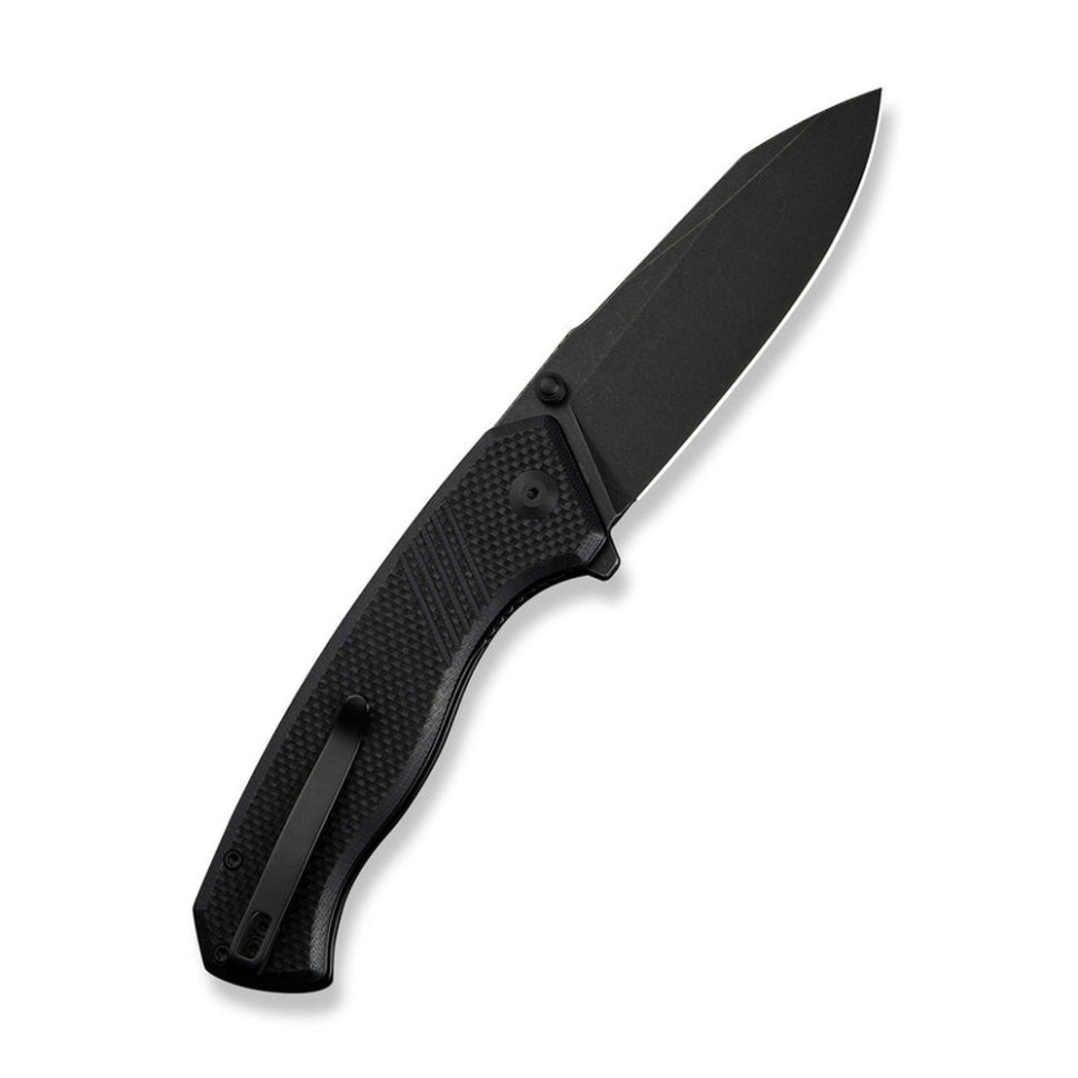 Нож складной туристический Civivi Placoid, (9.3 см) 14C28N / G10 черный
