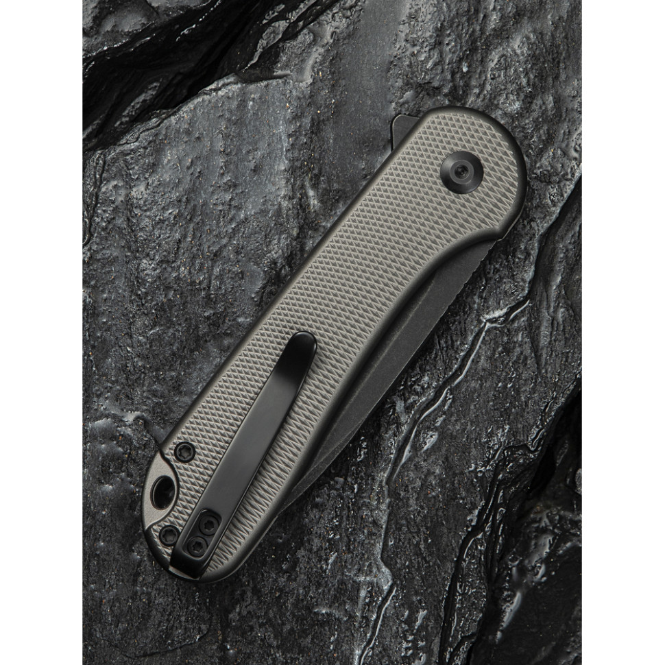 Ніж складаний кишеньковий Civivi Elementum II, (7.5 см) Nitro-V / Aluminum сірий, фото 14