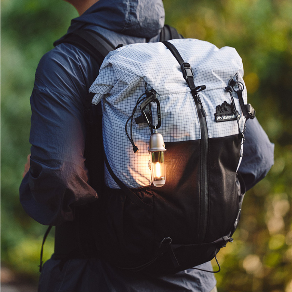 Ліхтар кемпінговий Naturehike CNK2350ZM010, 118х39мм, коричневий