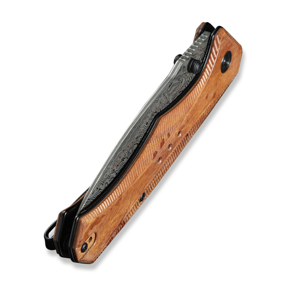 Ніж складаний туристичний Civivi Photonix, (9.4 см) Damascus / Guibourtia Wood, фото 6