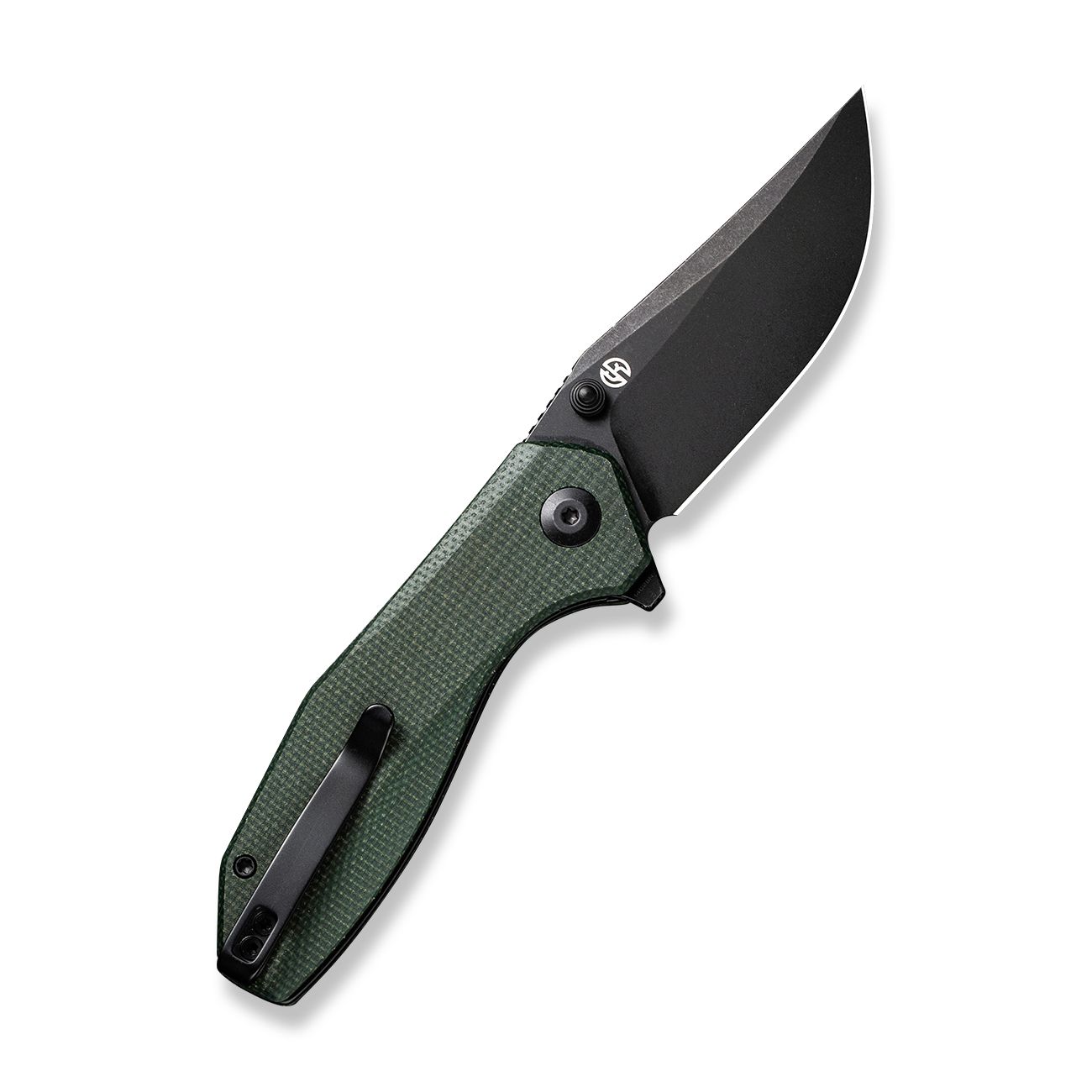 Ніж складаний кишеньковий Civivi ODD 22, (7.5 см) 14C28N / Micarta зелений