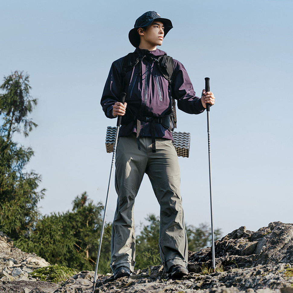 Трекінгова палиця Naturehike CNK2450DS016, 120 см, фіолетова