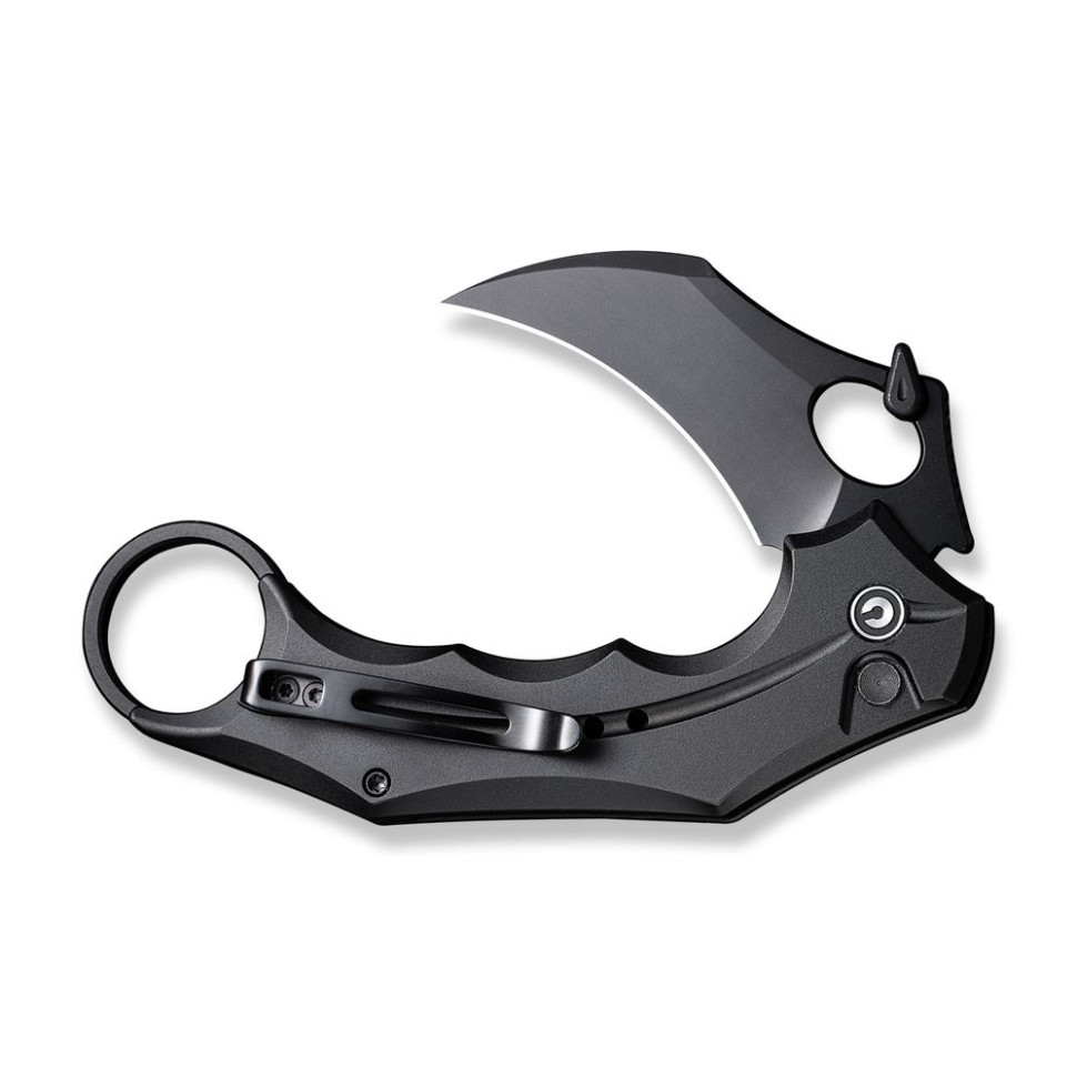 Нож складной карманный Civivi Incisor II, (5.1 см) Nitro-V / Aluminum черный