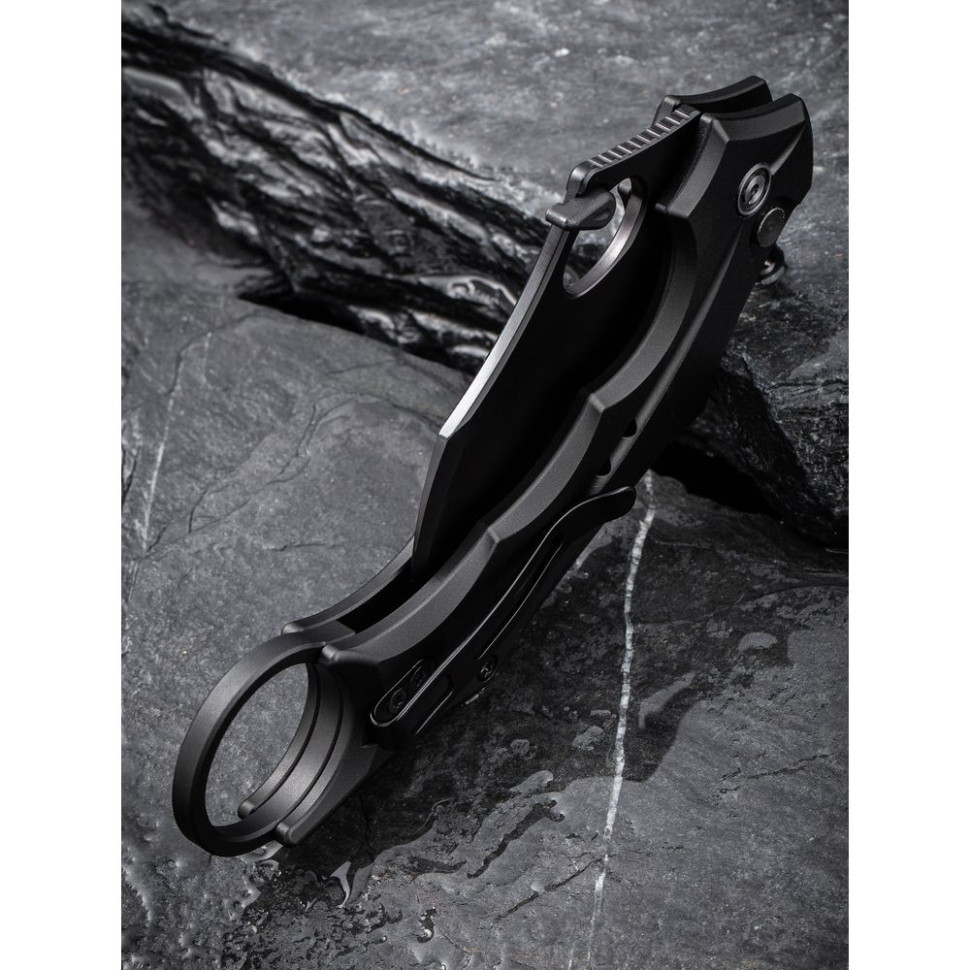 Нож складной карманный Civivi Incisor II, (5.1 см) Nitro-V / Aluminum черный
