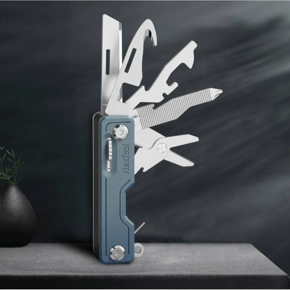 Мультитул NexTool Multi Functional Knife, синій, фото 7