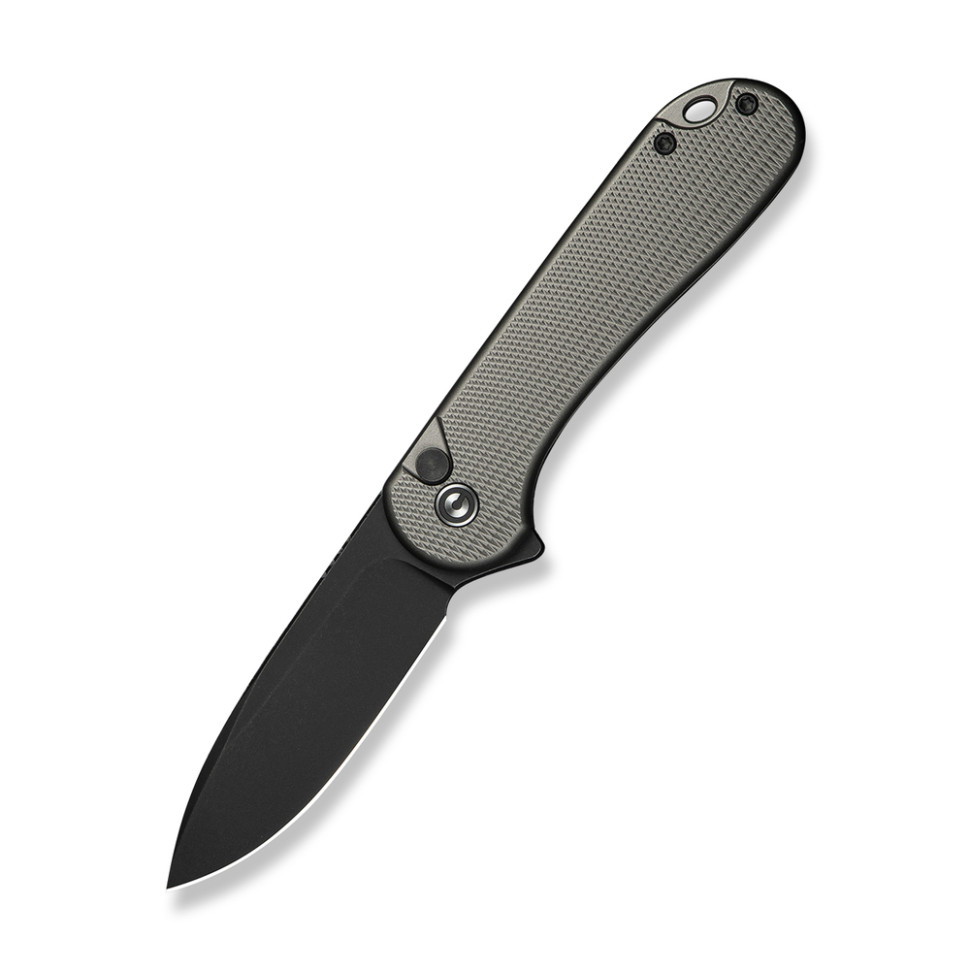 Ніж складаний кишеньковий Civivi Elementum II, (7.5 см) Nitro-V / Aluminum сірий
