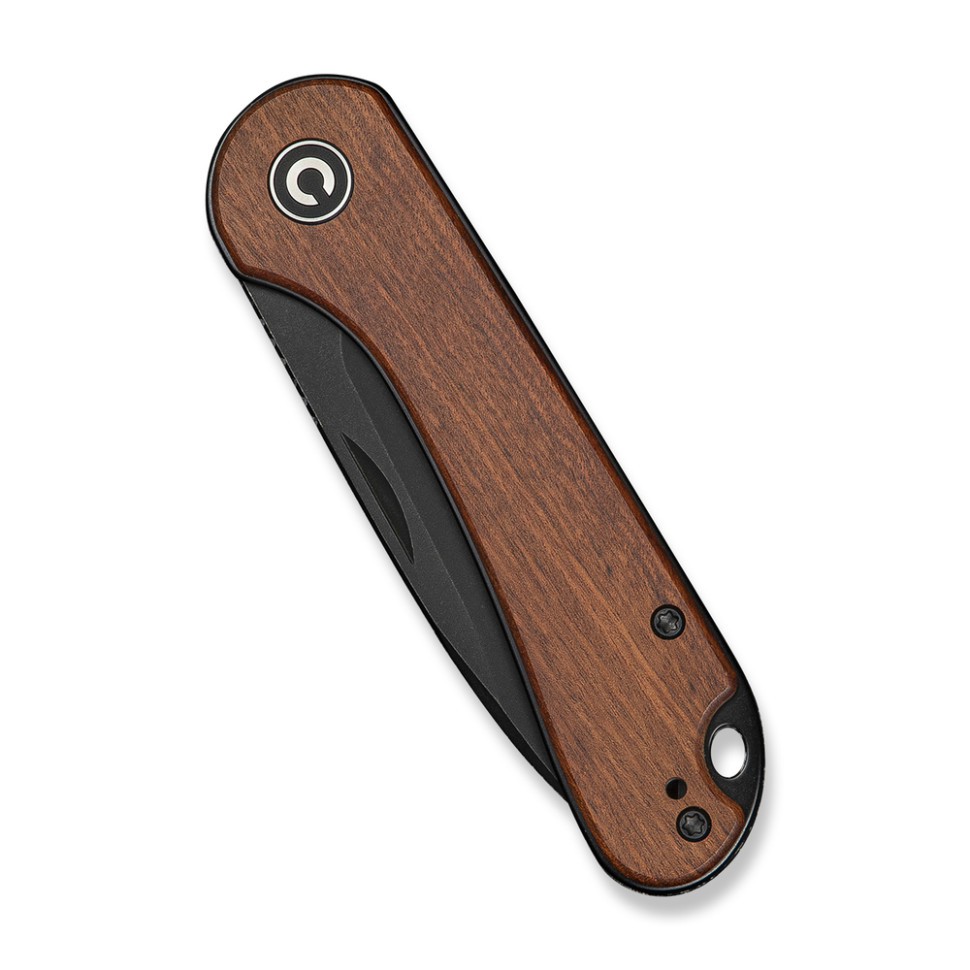 Нож складной карманный Civivi Elementum Slip Joint, (7.5 см) 14C28N / Guibourtia Wood