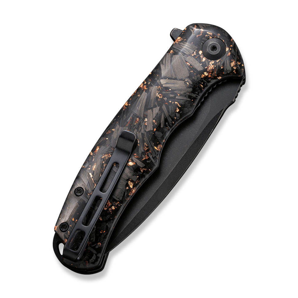 Нож складной туристический Civivi Praxis, (9.5 см) 9Cr18MoV / Carbon Fiber & Resin