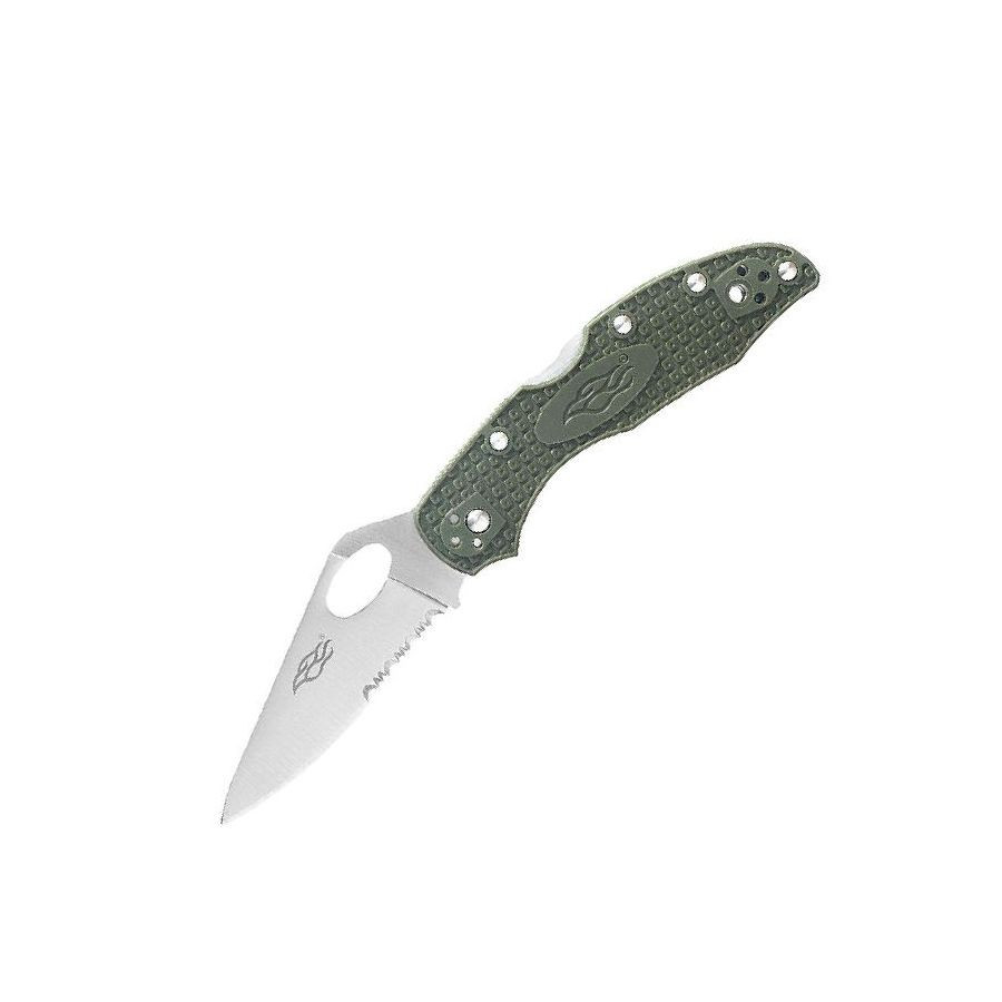 Нож складной карманный Firebird F759MS (7.5 см) 440C / Nylon glass fiber зеленый