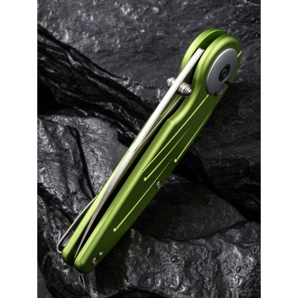 Ніж складаний туристичний Civivi Starflare, (8.4 см) Nitro-V / Aluminum зелений, фото 15