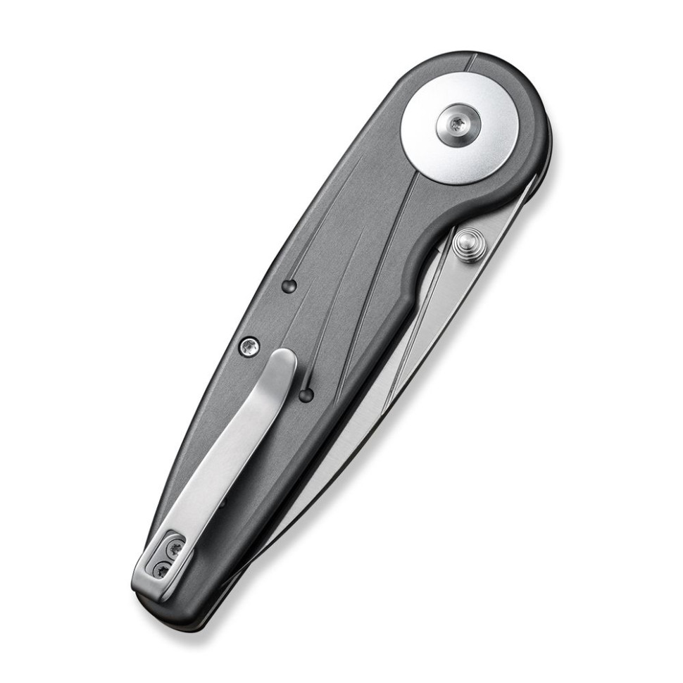 Нож складной туристический Civivi Starflare, (8.4 см) Nitro-V / Aluminum серый