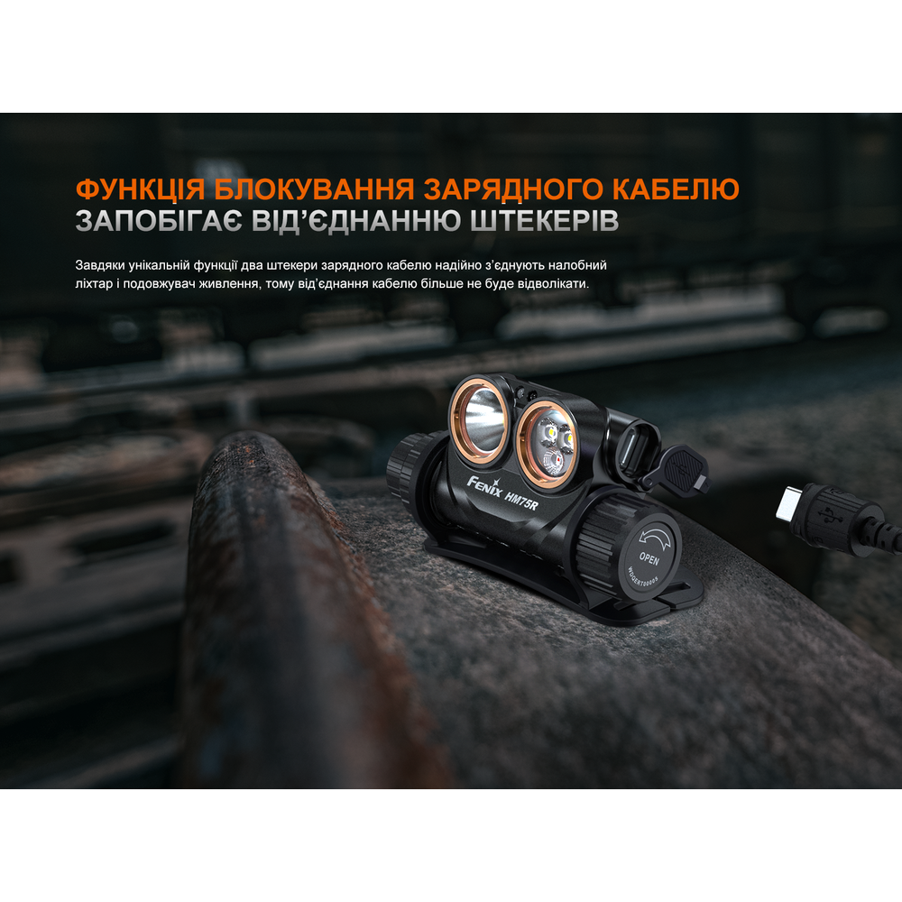Ліхтар налобний Fenix HM75R SE, фото 13