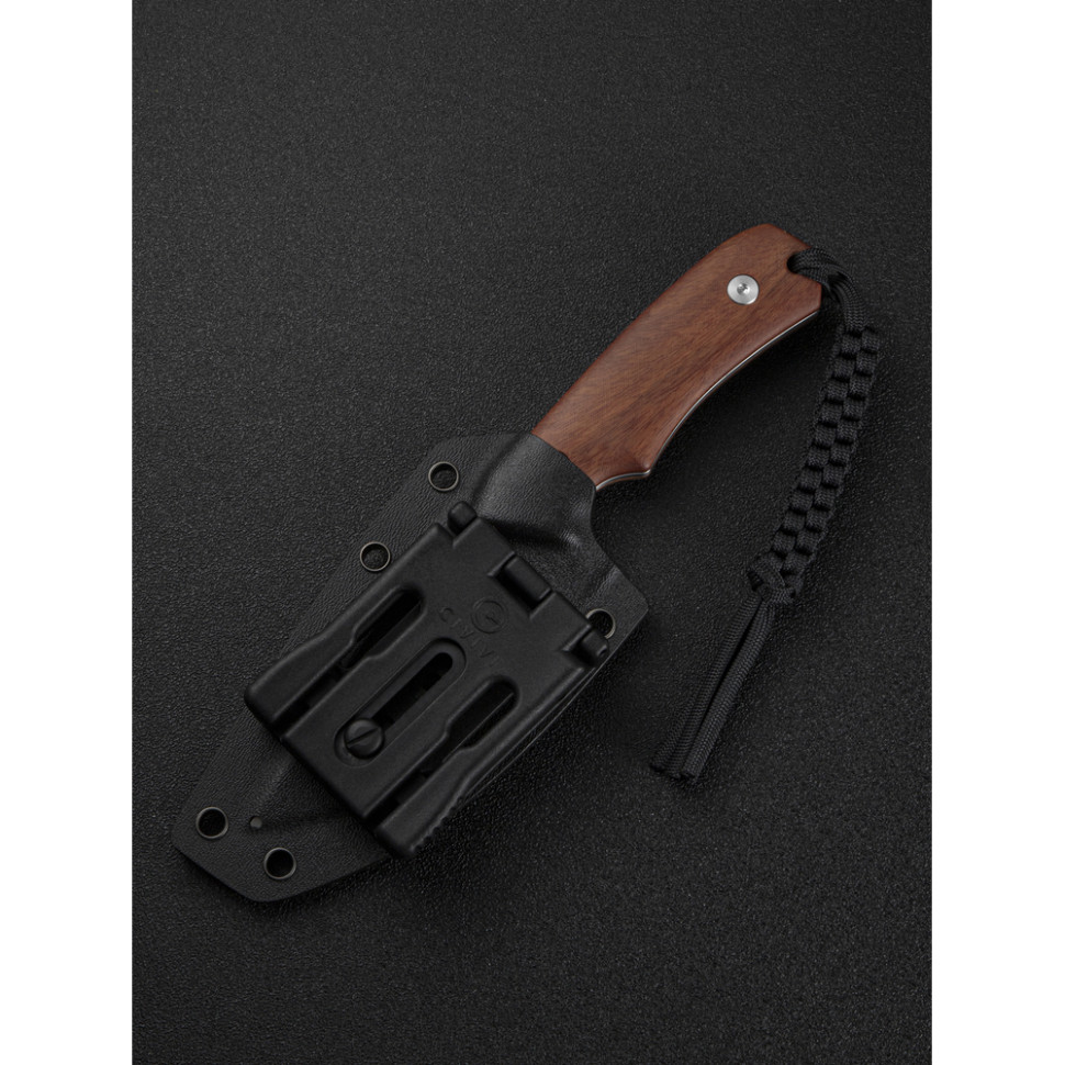 Нож тактический с фиксированным клинком Civivi Gander, (9.2 см) 14C28N / Guibourtia Wood