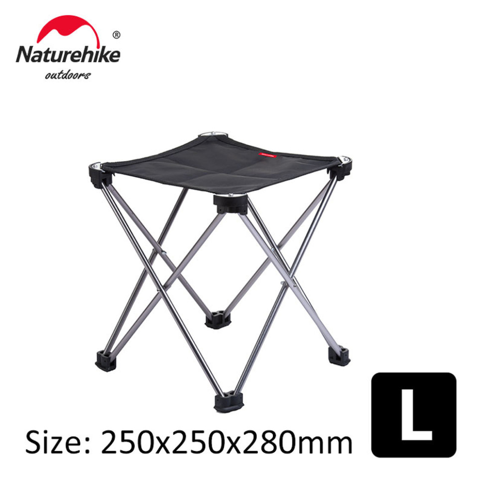 Стілець розкладний Naturehike NH20JJ019, чорний