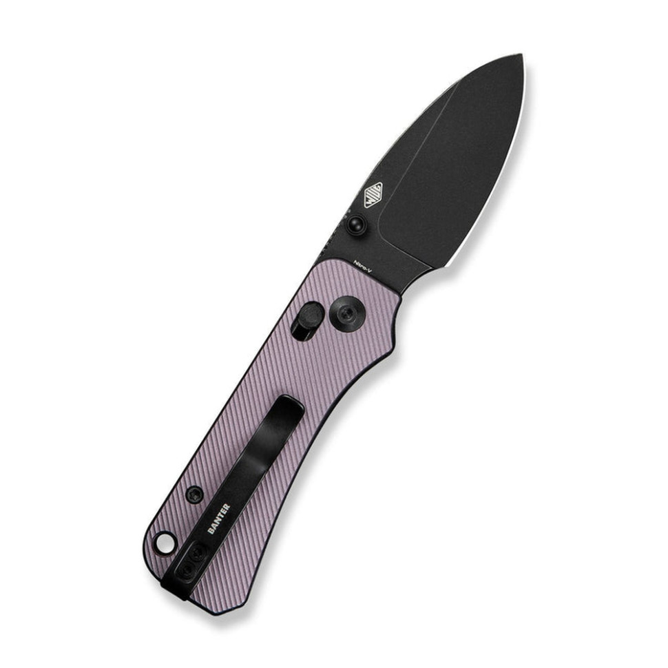 Нож складной карманный Civivi Baby Banter 2, (5.9 см) Nitro-V / Aluminum фиолетовый