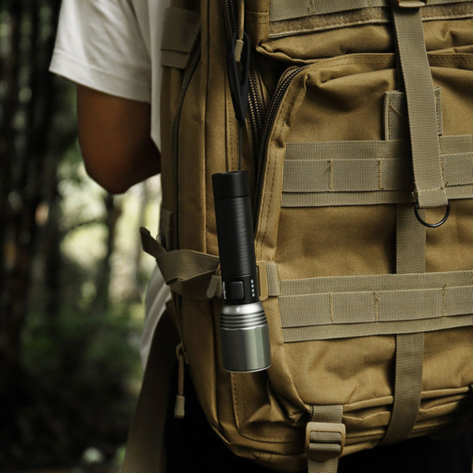 Ліхтар ручний NexTool Flashlight T10, 2000 лм, алюмінієвий корпус, фото 7