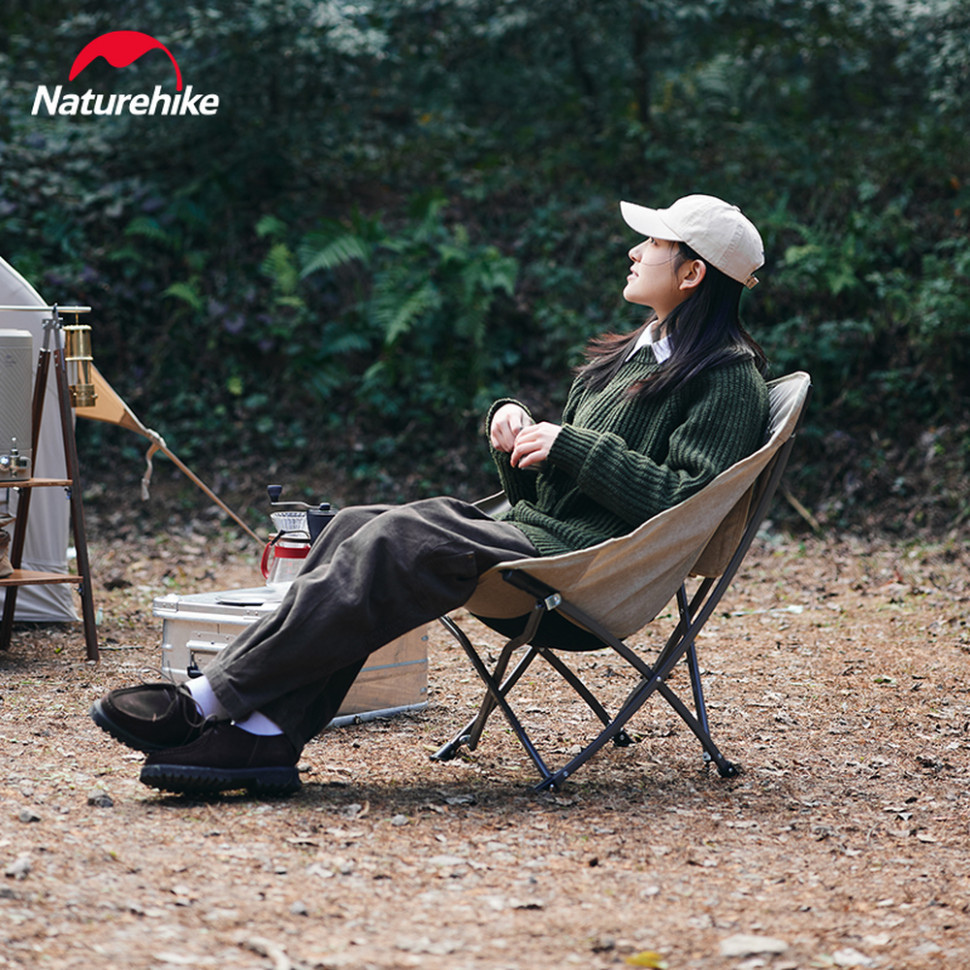 Стілець складаний Naturehike Stellaluna T02J CNK2350JJ010, бежевий