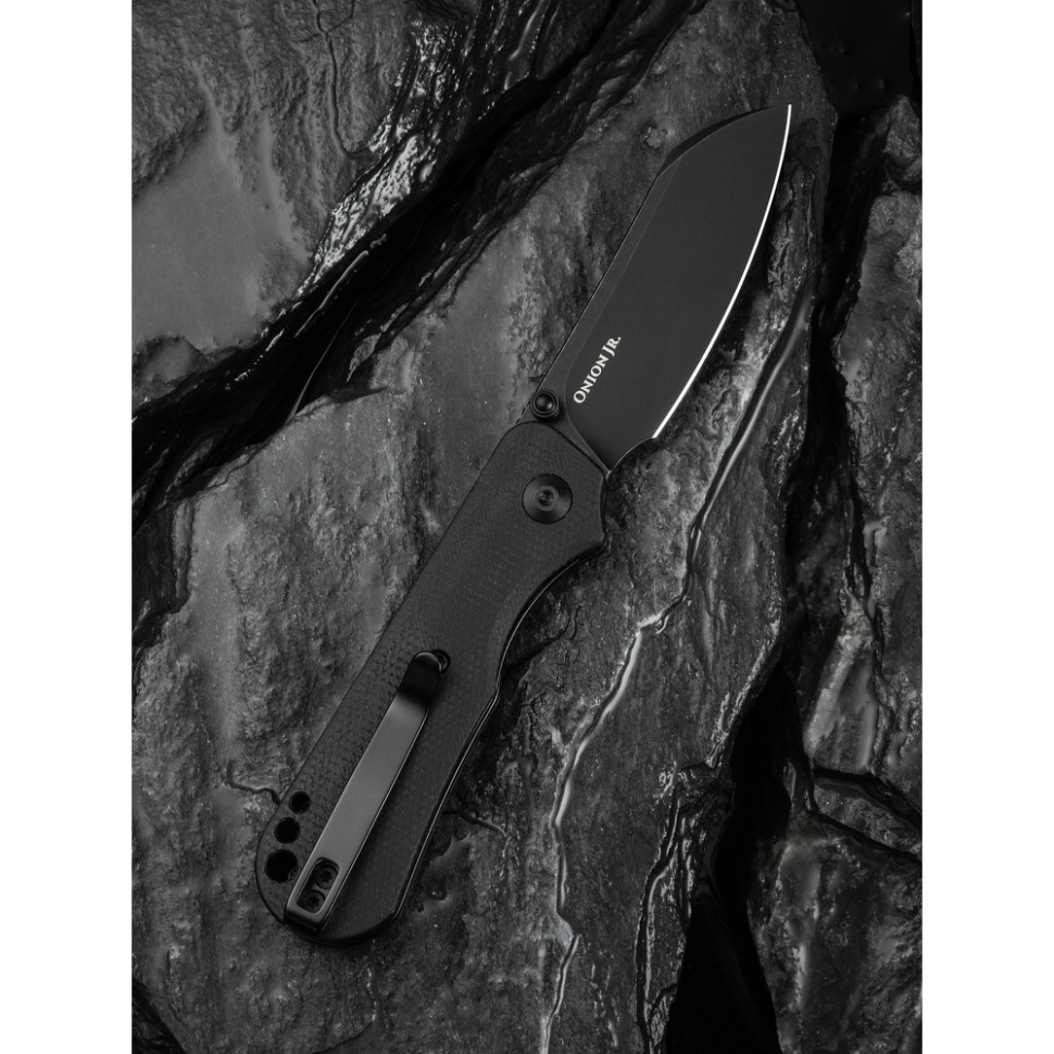 Ніж складаний кишеньковий Civivi Crabby, (6.9 см) 14C28N / Micarta чорний