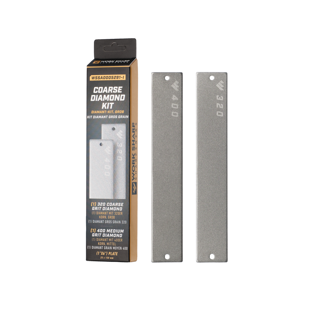 Work Sharp Work Sharp набір змінних пластин Coarse Diamond (320/400) для точилки WSBCHPAJ-PRO, 2 шт
