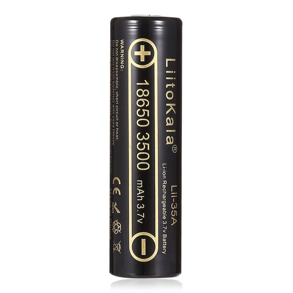 Акумулятор LiitoKala Lii-35A 18650 3500mah battery, фото 3