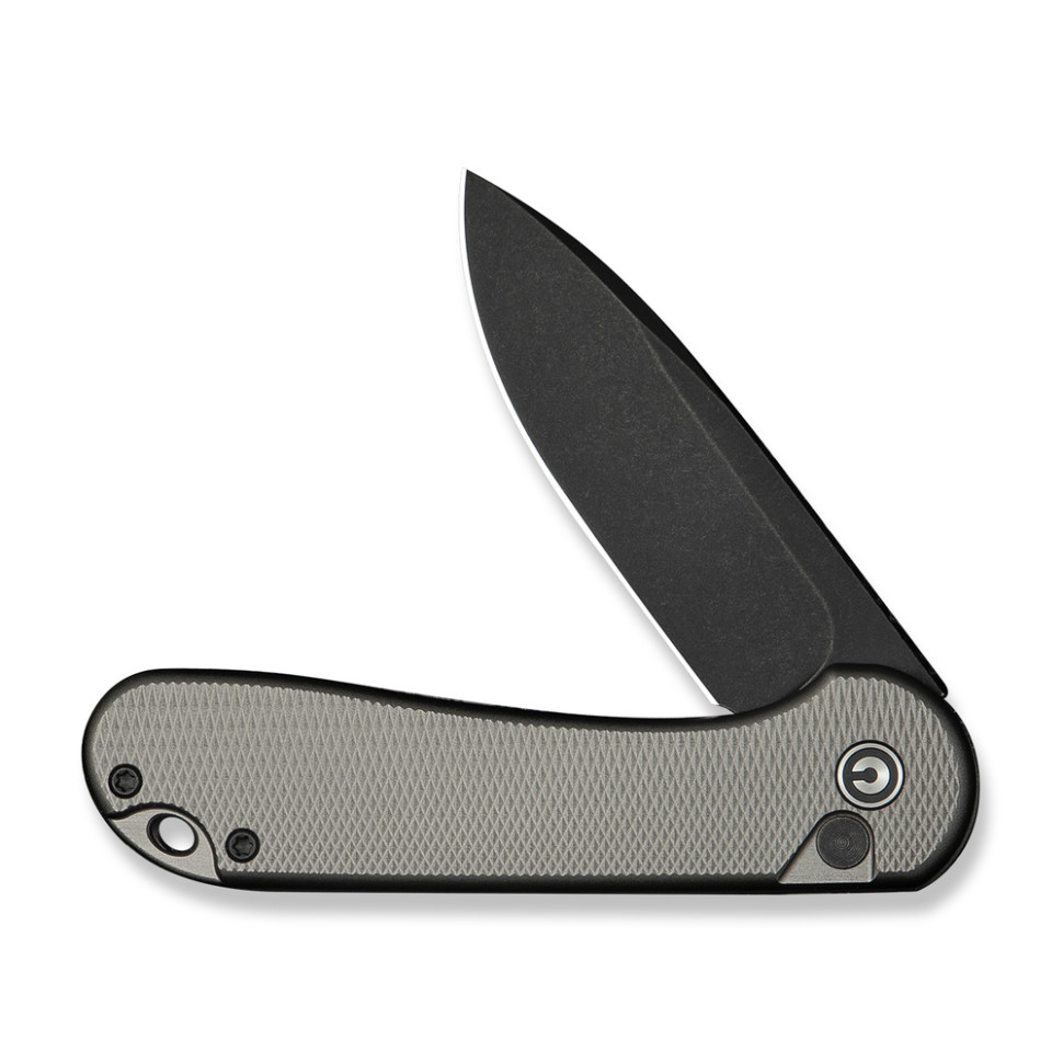 Ніж складаний кишеньковий Civivi Elementum II, (7.5 см) Nitro-V / Aluminum сірий, фото 3