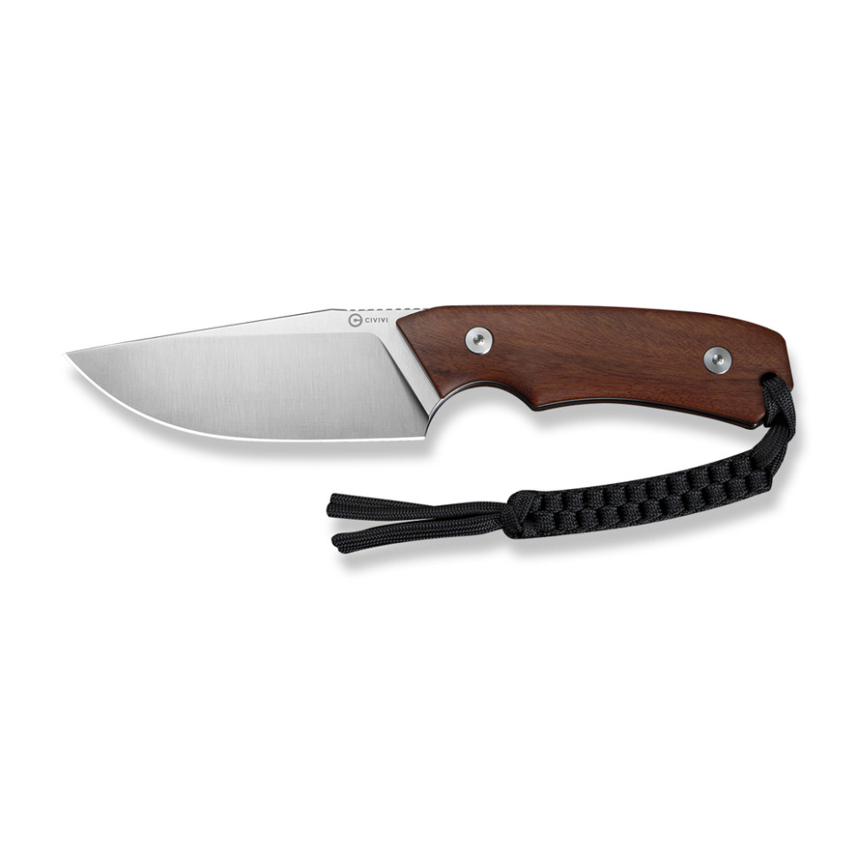 Нож тактический с фиксированным клинком Civivi Gander, (9.2 см) 14C28N / Guibourtia Wood
