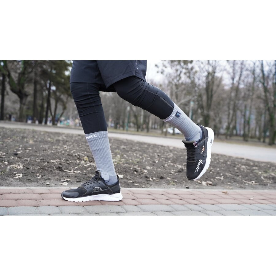 Шкарпетки водонепроникні Dexshell Terrain Walking, p-p М, сірі, фото 4