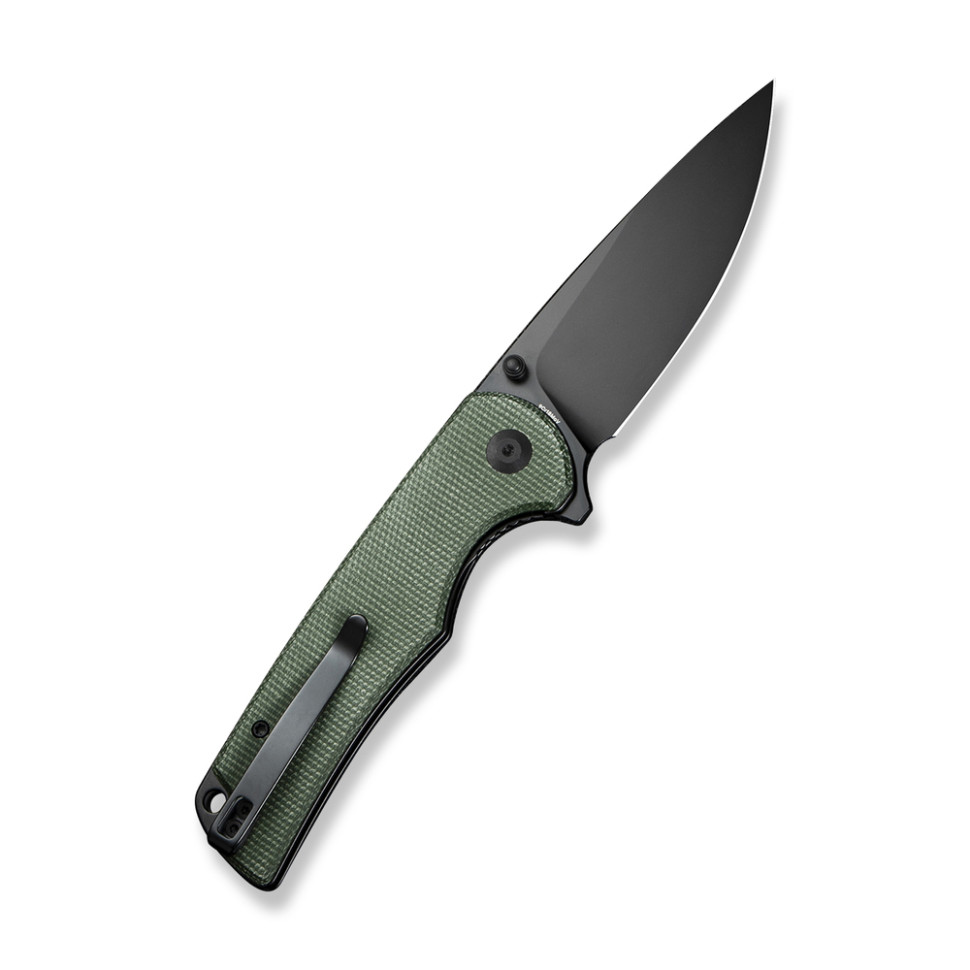 Нож складной туристический Sencut Praktisk, (9.1 см) 9Cr18MoV / Micarta темно-зеленый