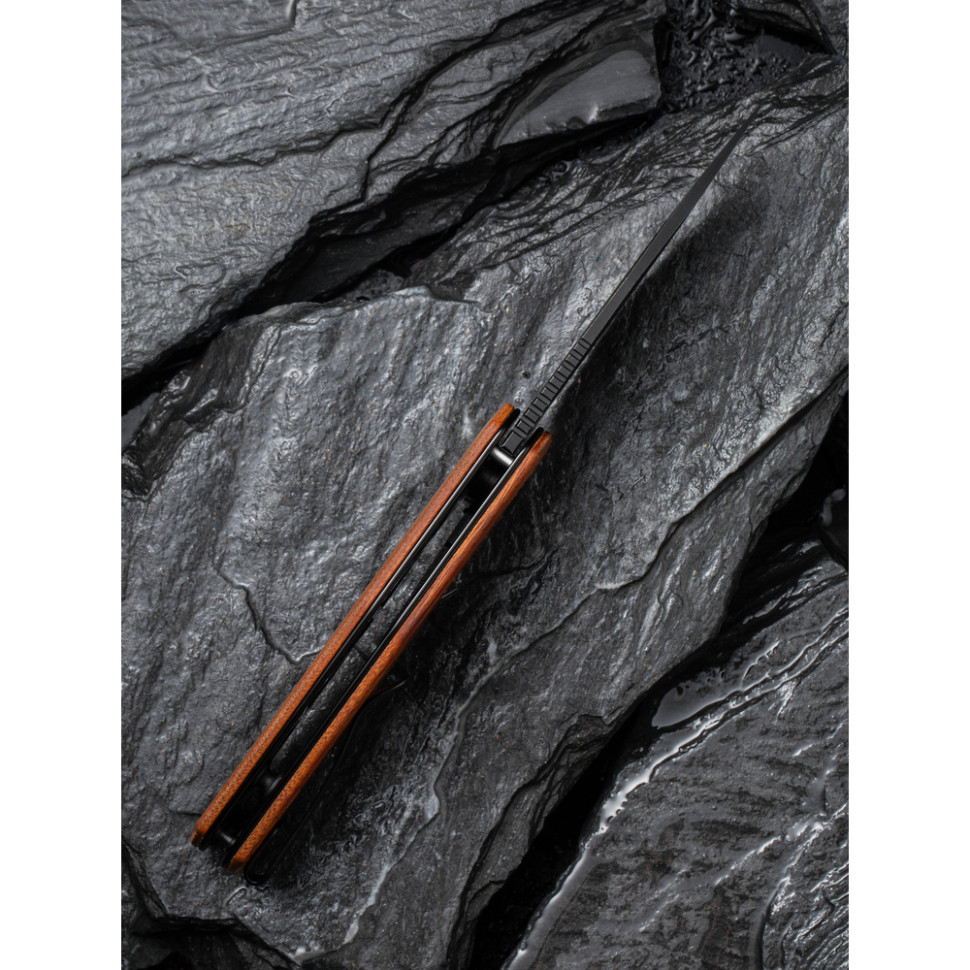 Ніж складаний кишеньковий Civivi Regulatron, (7.6 см) Nitro-V / Guibourtia Wood, фото 16
