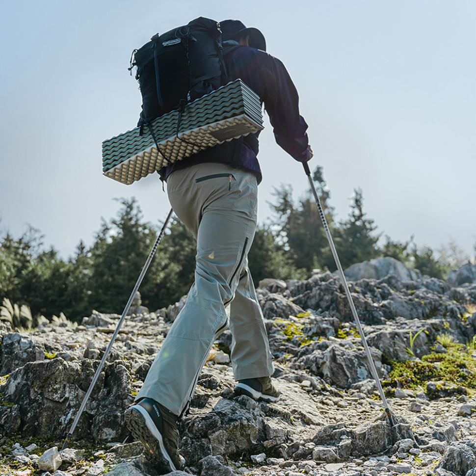 Трекінгова палиця Naturehike CNK2450DS016, 120 см, сіра