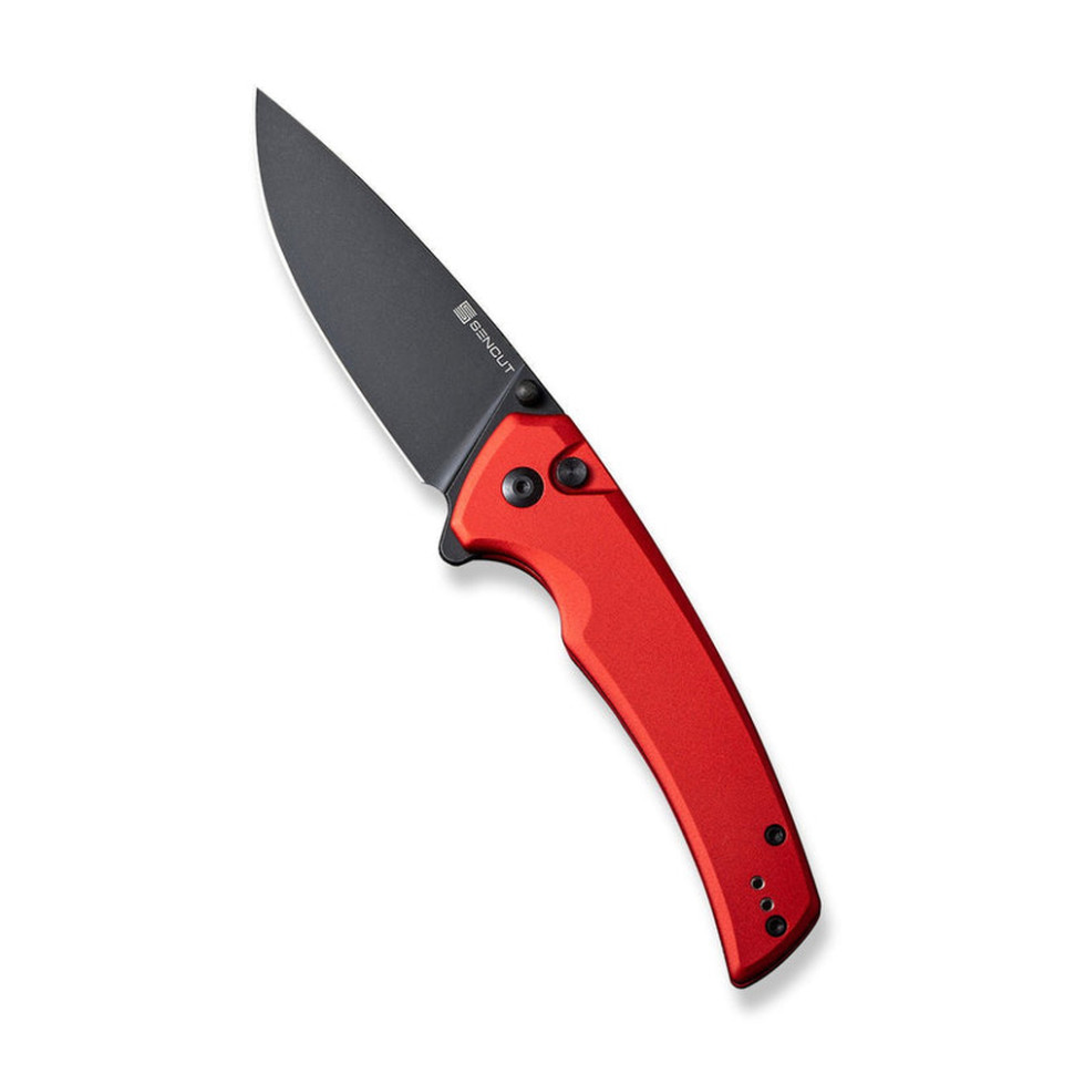 Нож складной туристический Sencut Serene, (8.8 см) D2 / Aluminum красный