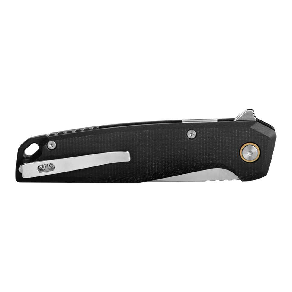 Нож складной туристический Ruike P873-MB, (8.8 см)14C28N / G10 черный