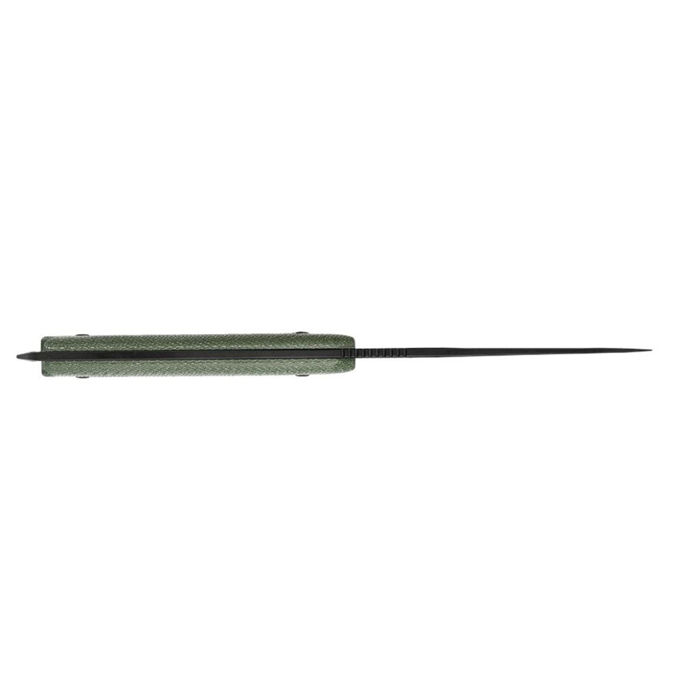 Нож охотничий с фиксированным клинком  Ruike F186-MG, (11.8 см) D2 / Micarta зеленый