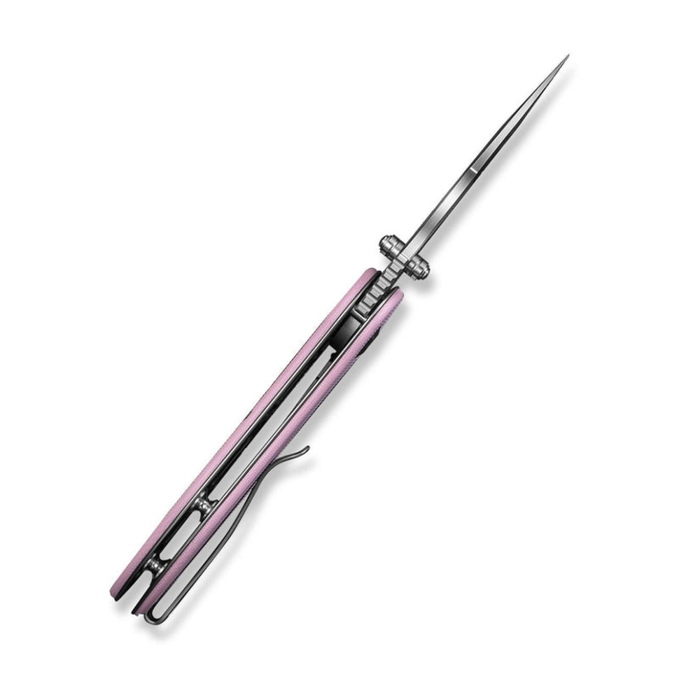 Нож складной карманный Civivi Gordo, (6.4 см) D2 / G10 розовый