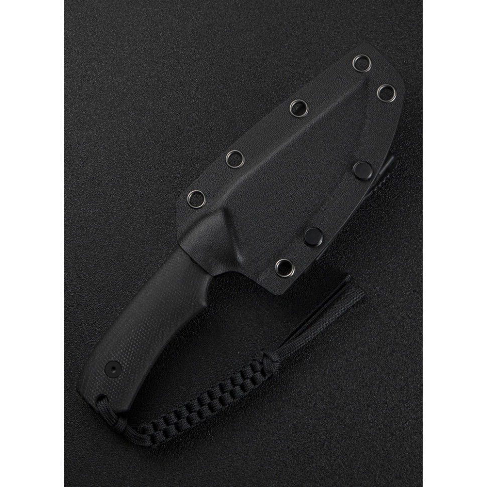 Ніж фіксований тактичний Civivi Gander, (9.2 см) 14C28N / Micarta чорний