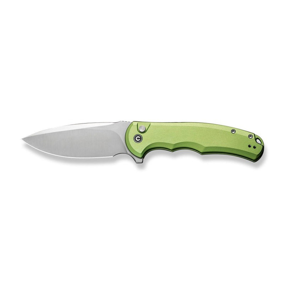 Нож складной туристический Civivi Praxis, (9.5 см) Nitro-V / Aluminum зеленый