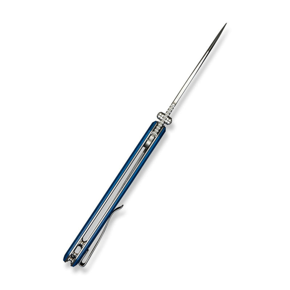 Ніж складаний туристичний Civivi Placoid, (9.3 см) 14C28N / G10 синій