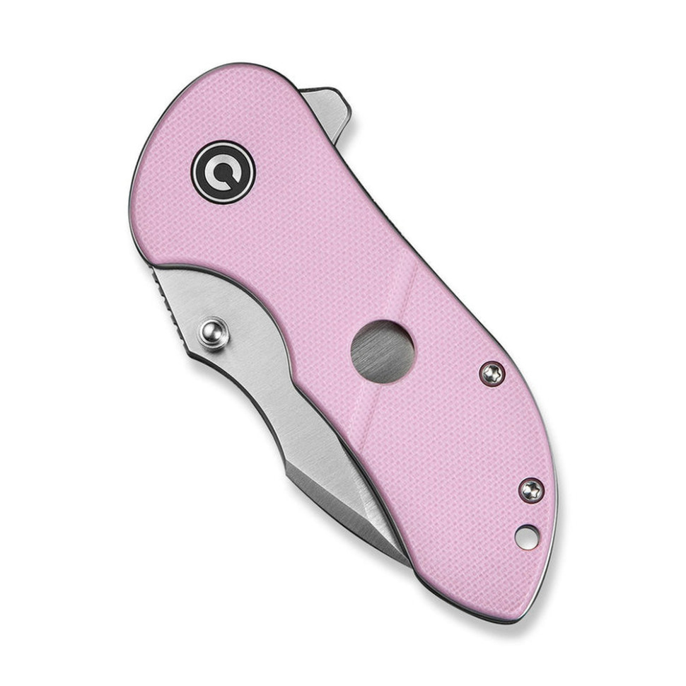Нож складной карманный Civivi Gordo, (6.4 см) D2 / G10 розовый