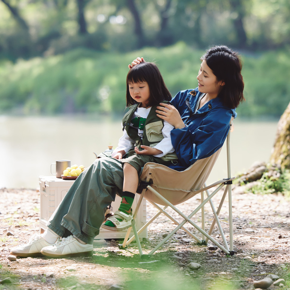 Стілець складаний Naturehike Stellaluna T01 CNH23JU13002, S, бежевий